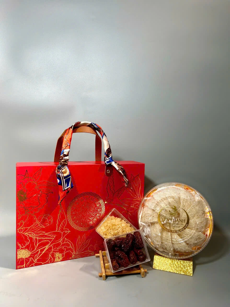 Set Hộp Quà Tết Tổ Yến Tinh Chế Cao Cấp 100gr YT1